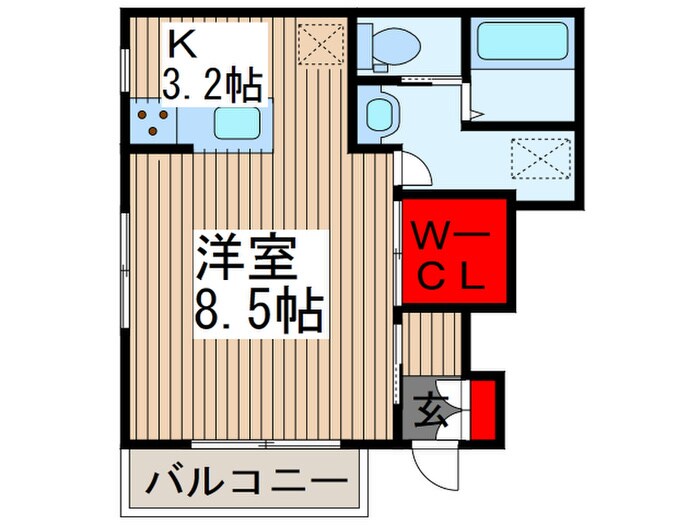 コートダジュールの物件間取画像