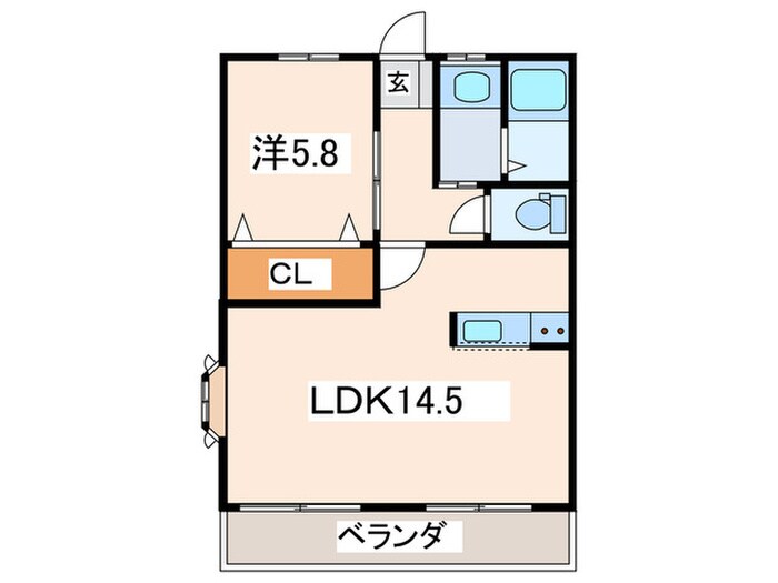 ヴィラージュ鎌倉Ａの物件間取画像