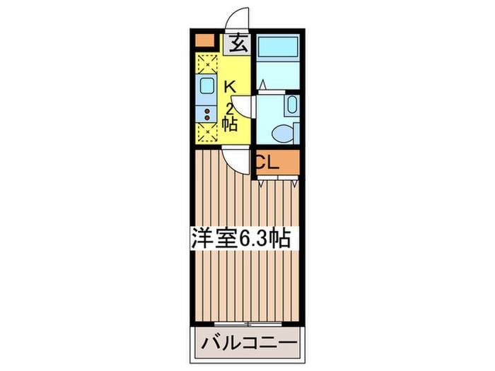 ガウディ１２の物件間取画像