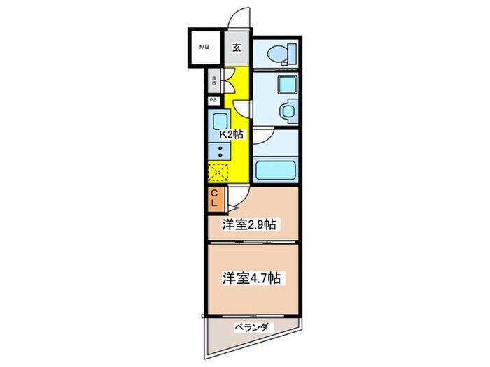 ブライズ練馬高野台の物件間取画像