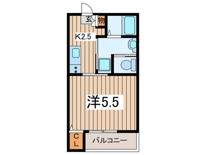 ＭＥＬＤＩＡの物件間取画像