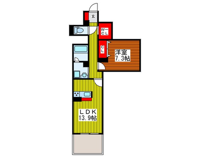 ＳｈａＭａｉｓｏｎ　Ｒの物件間取画像