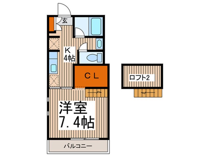 グリ－ンメゾンの物件間取画像