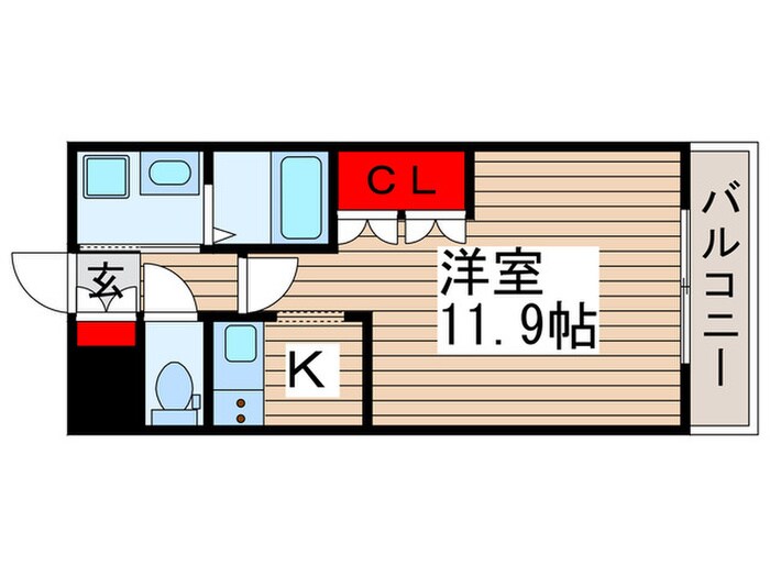 ＲＡＤＩＳＨ　Ⅴの物件間取画像