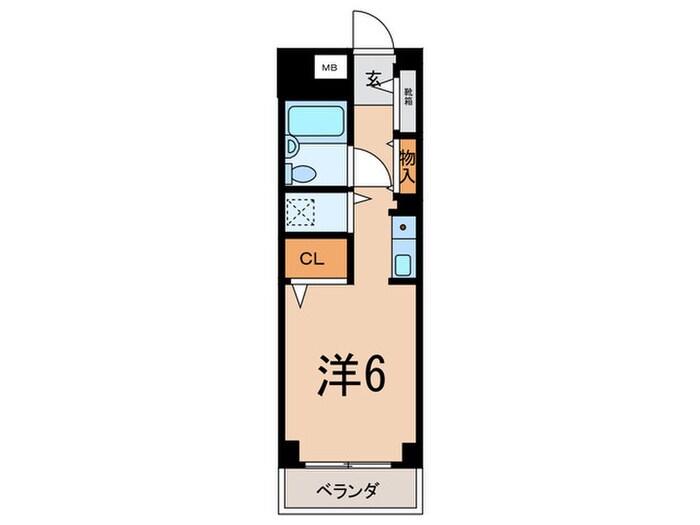 Jパークウェル中村橋(210)の物件間取画像