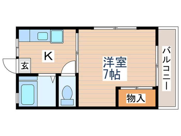 コ－ポマグノリア１の物件間取画像