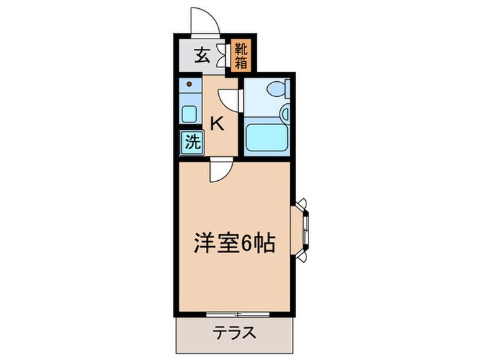 ドミール長瀬の物件間取画像