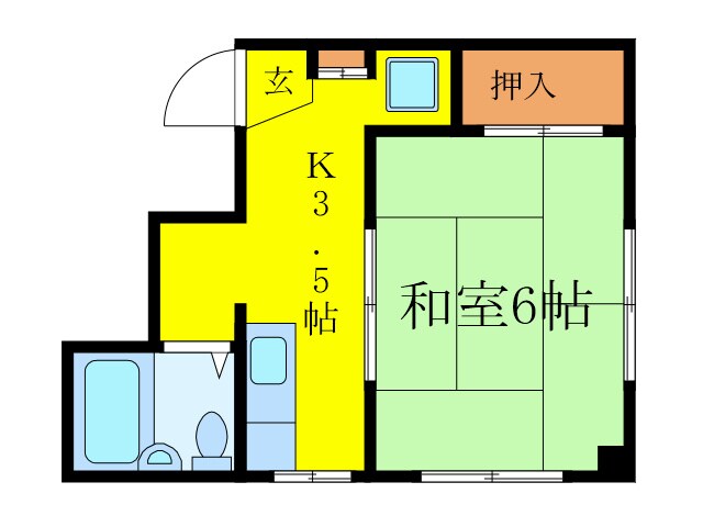 物件間取画像