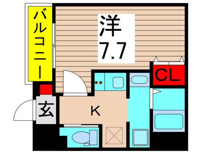 ﾚﾋﾟｭｱ北綾瀬ﾚｼﾞﾃﾞﾝｽ（202）の物件間取画像