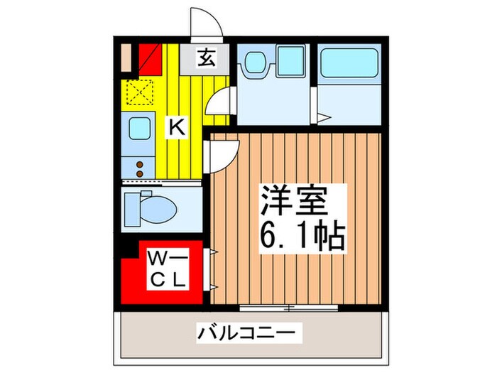 パインズ桜木町の物件間取画像