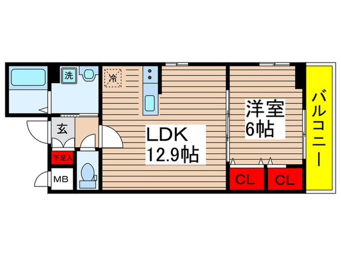 仮)グランスクエアの物件間取画像