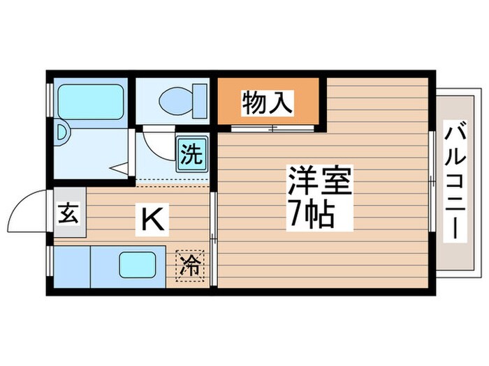 コ－ポマグノリア２の物件間取画像