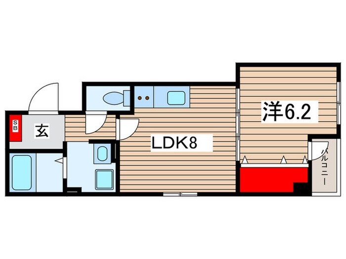 Cielo新千葉の物件間取画像