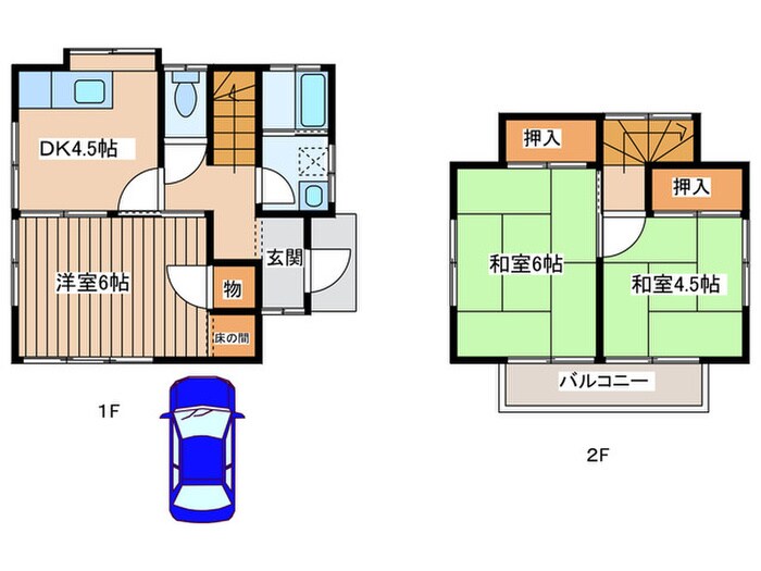 シンフォニー杉戸の物件間取画像