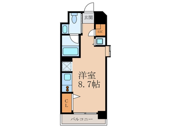 レジディア中目黒Ⅱの物件間取画像