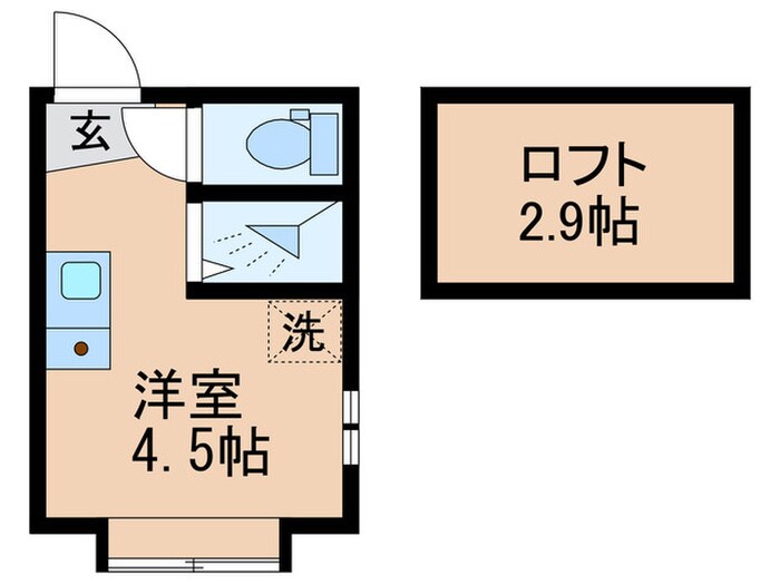 ア－バンプレイス高田馬場Ａの物件間取画像