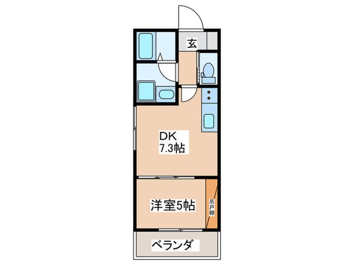 Varia東海岸南の物件間取画像