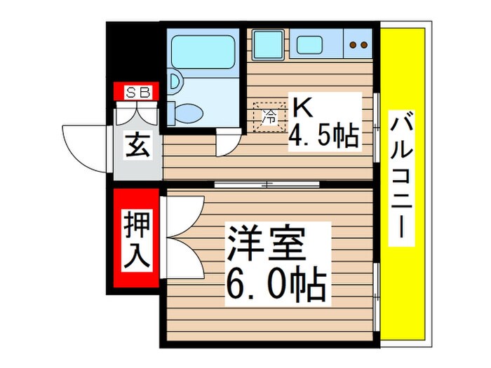 船橋プレイスの物件間取画像