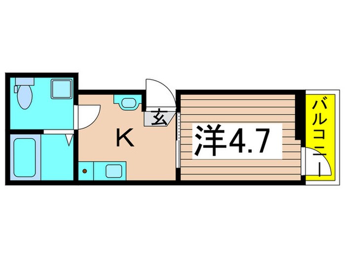 ブリリアントコート梅島の物件間取画像