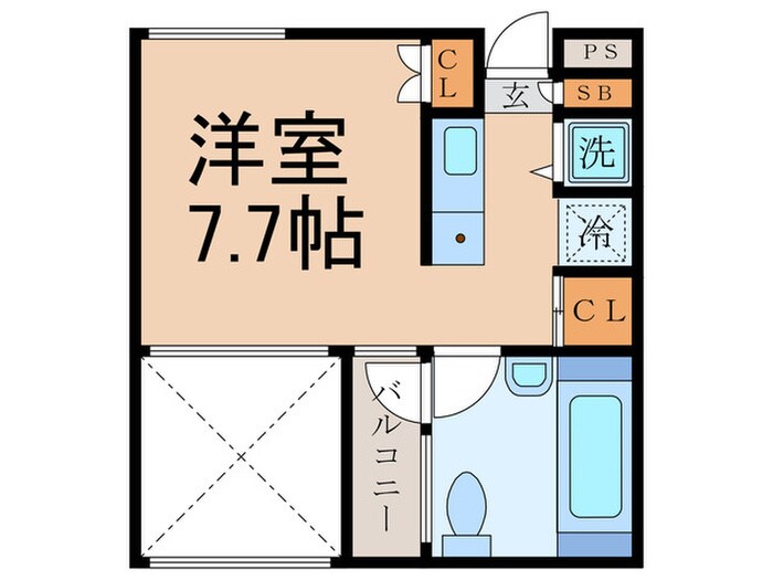 物件間取画像