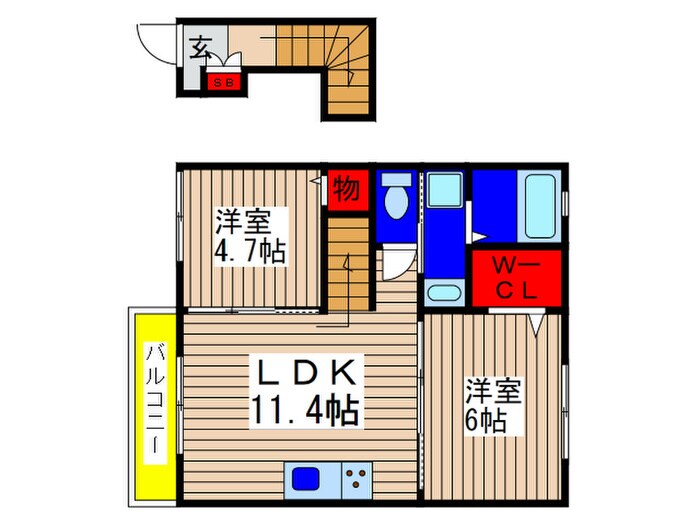 ＦＰ石神井公園の物件間取画像