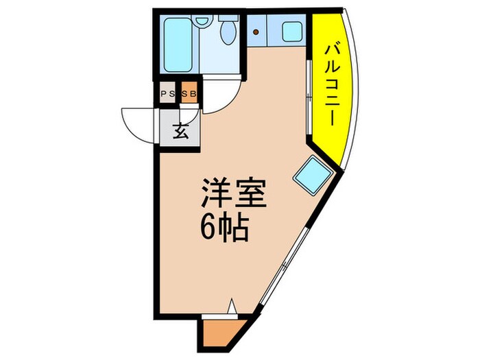 エルクルーセ用賀の物件間取画像