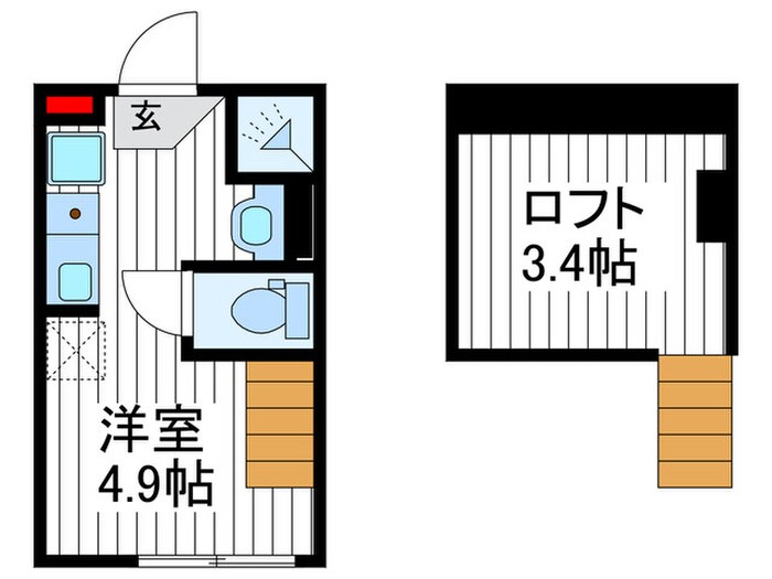 ル・ブラン井荻の物件間取画像