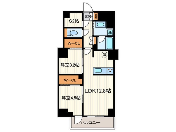 ＲＪＲプレシア大森北の物件間取画像