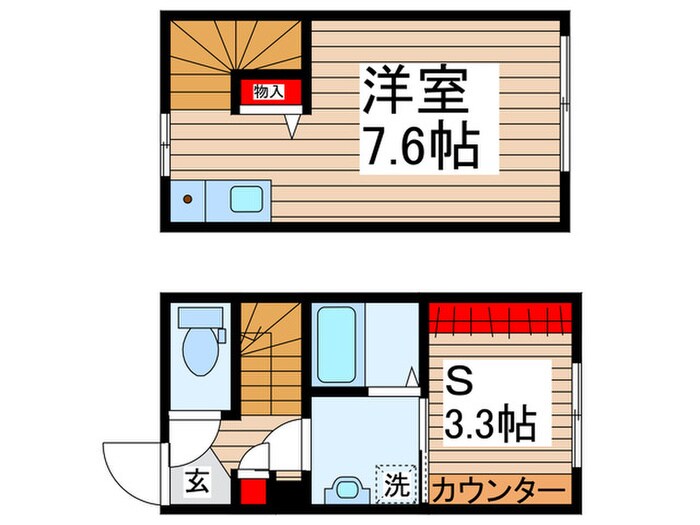 ラウレア西千葉の物件間取画像