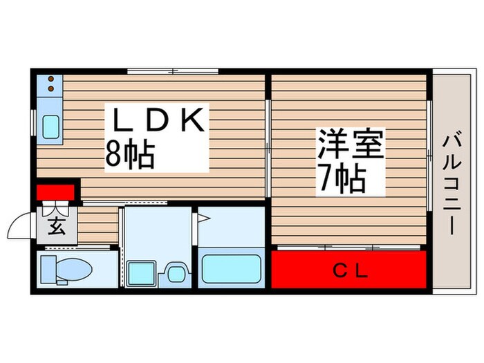 ディアコート浦和の物件間取画像