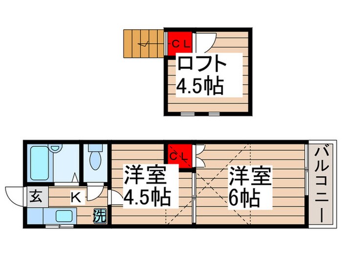 ジェネックスコートの物件間取画像