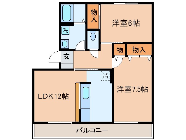 エクセレント日吉の物件間取画像