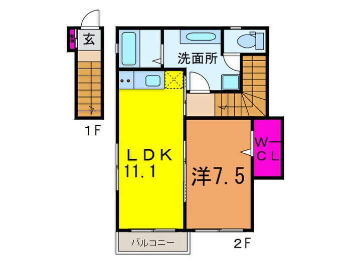 フォルテ練馬の物件間取画像