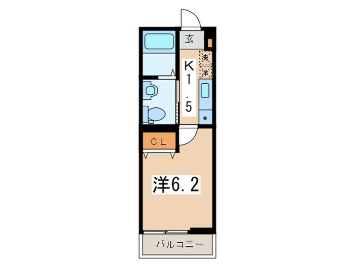 ルミエール大口の物件間取画像