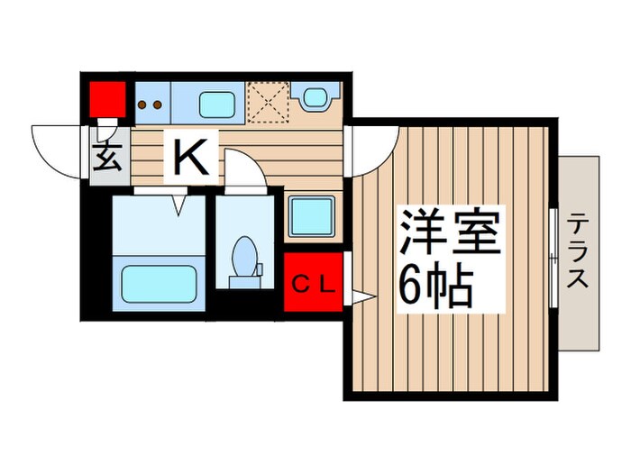 メゾン・ドゥ・フォレストの物件間取画像