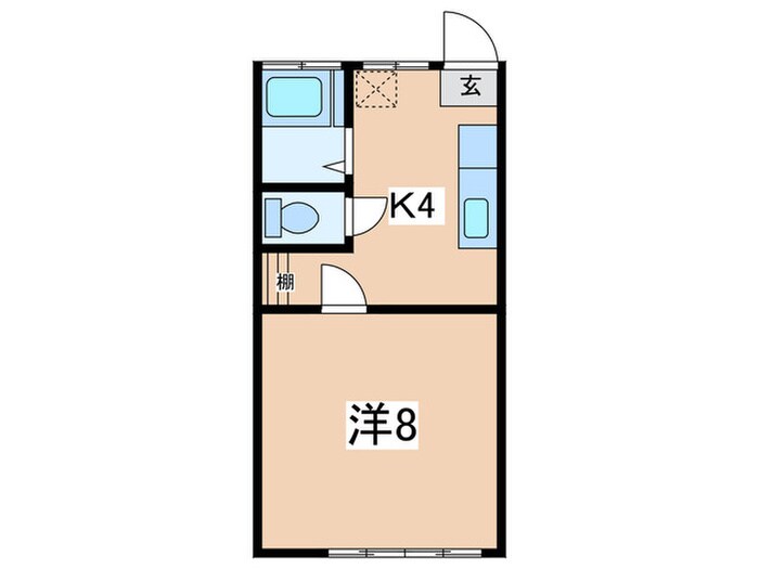 コ－ポグリ－ンの物件間取画像