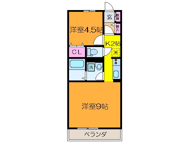 ラ　エスペランサの物件間取画像