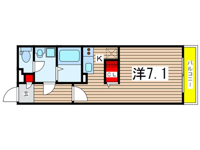 リブリ・椿森の物件間取画像