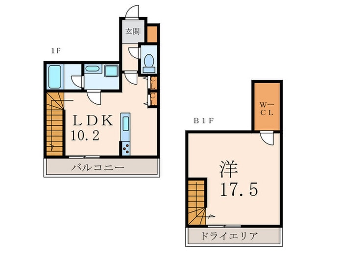 物件間取画像