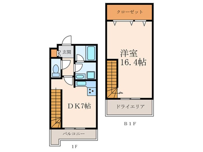 PASEO中目黒の物件間取画像