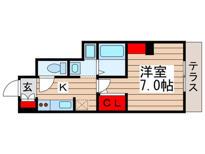 スプリ－ムＭの物件間取画像