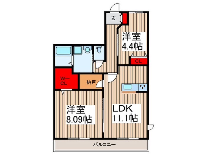 仮)HEIM MEISON　朝霞根岸台の物件間取画像