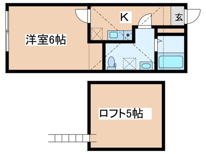 Ｔテラス向ヶ丘の物件間取画像