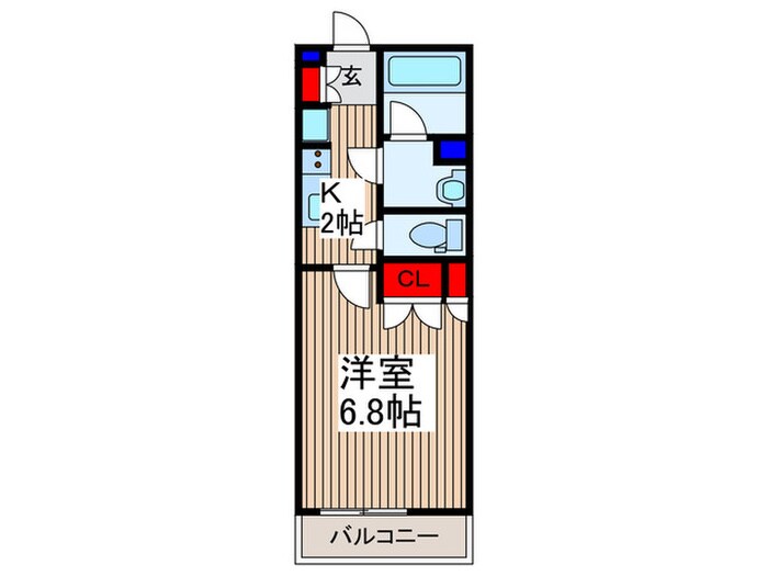 BPRレジデンス武蔵浦和の物件間取画像