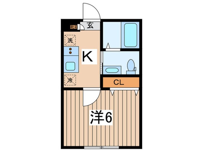 グランシーズ三ツ境ルノンの物件間取画像