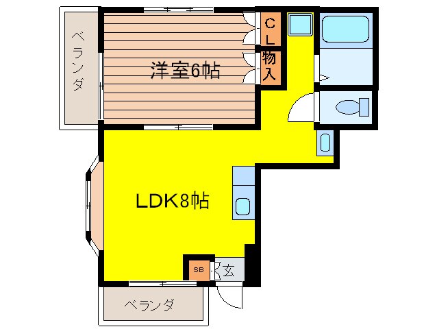 サニ－ハイム３５の物件間取画像