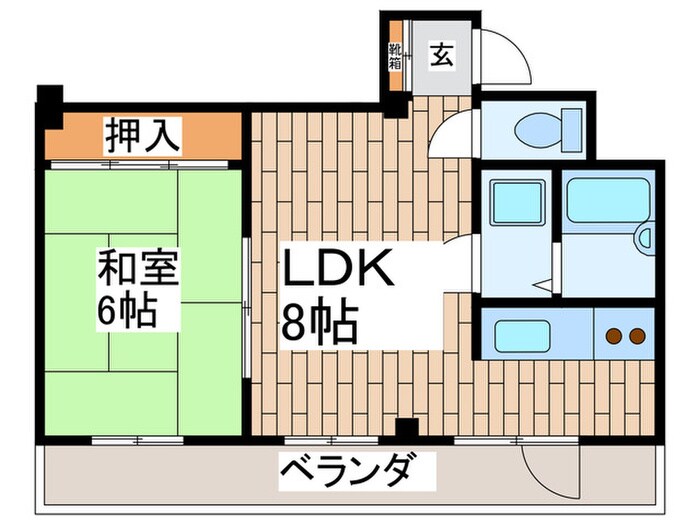 マツモトビルの物件間取画像