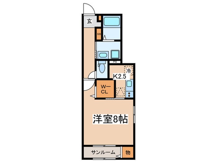 オリーブＳＴの物件間取画像