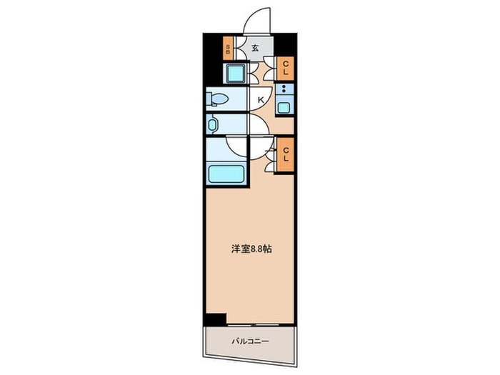 S-FORT中板橋(405)の物件間取画像