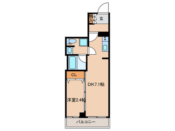 SEASON FLATS中十条の物件間取画像